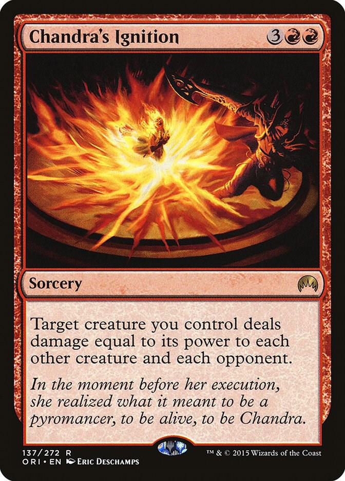 Chandra's Ignition card image