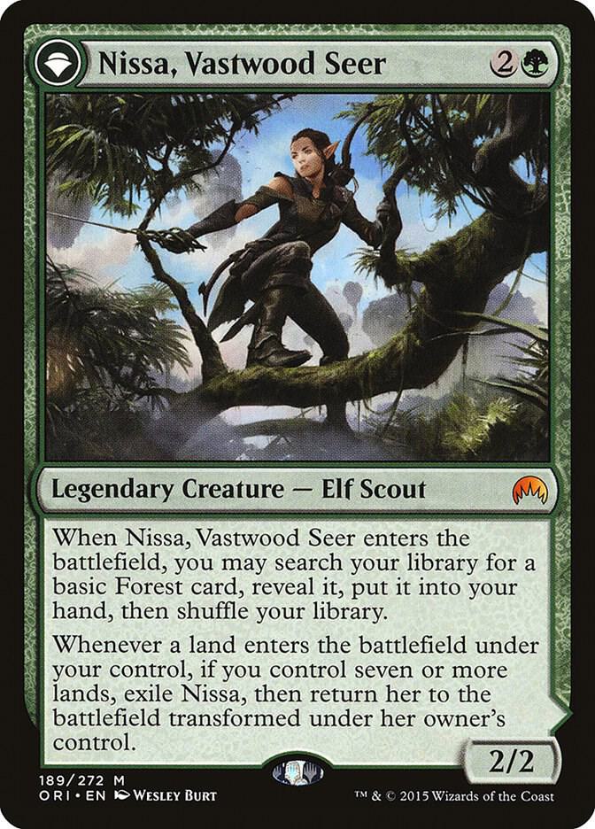 Nissa, Vastwood Seer card image