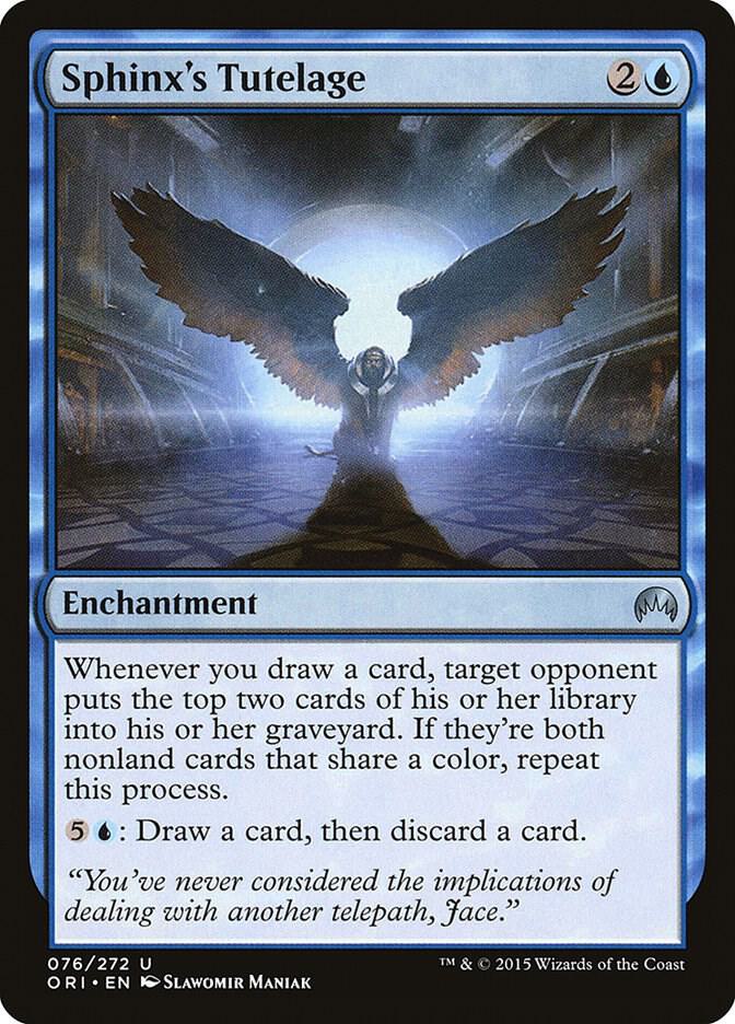 Sphinx's Tutelage card image