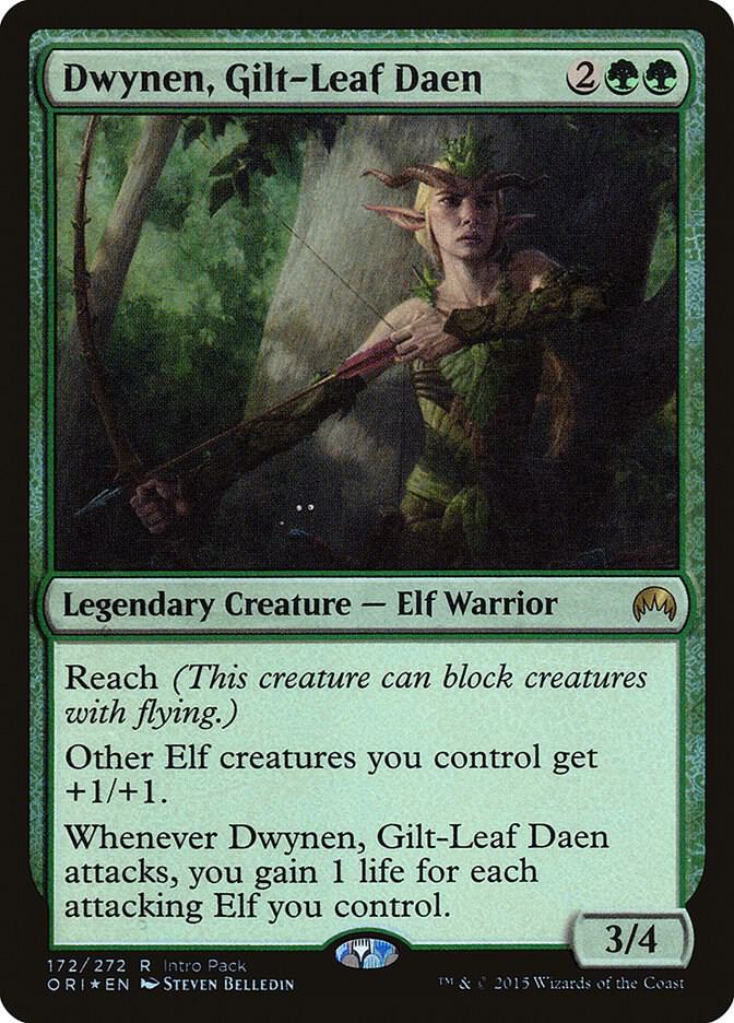 Dwynen, Gilt-Leaf Daen card image
