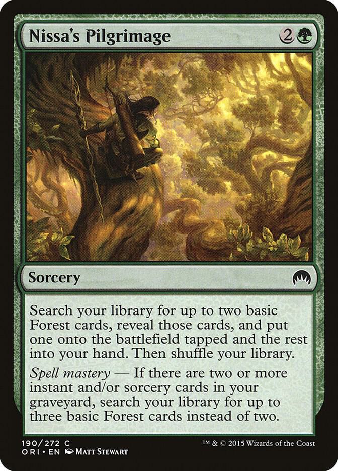Nissa's Pilgrimage card image