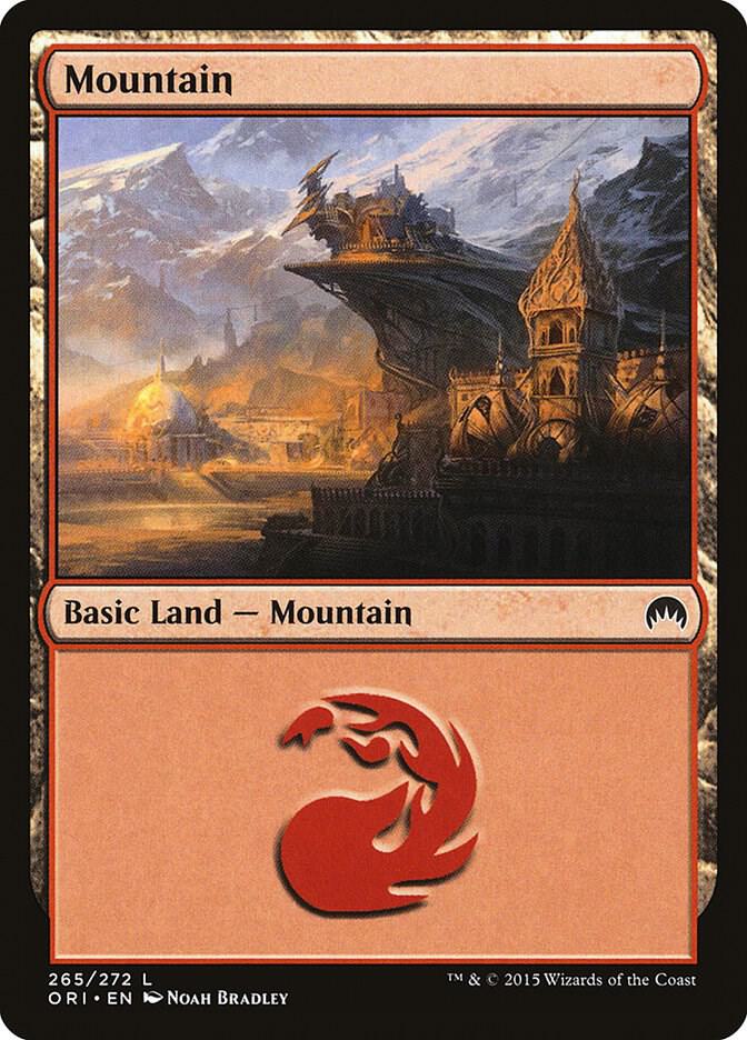Mountain (265) card image
