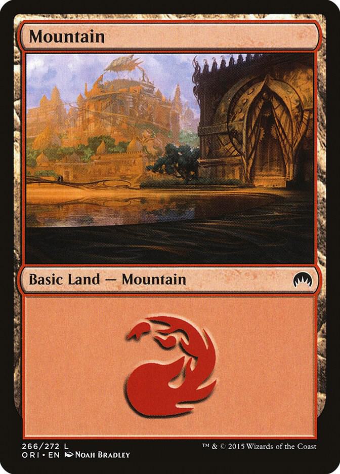 Mountain (266) card image