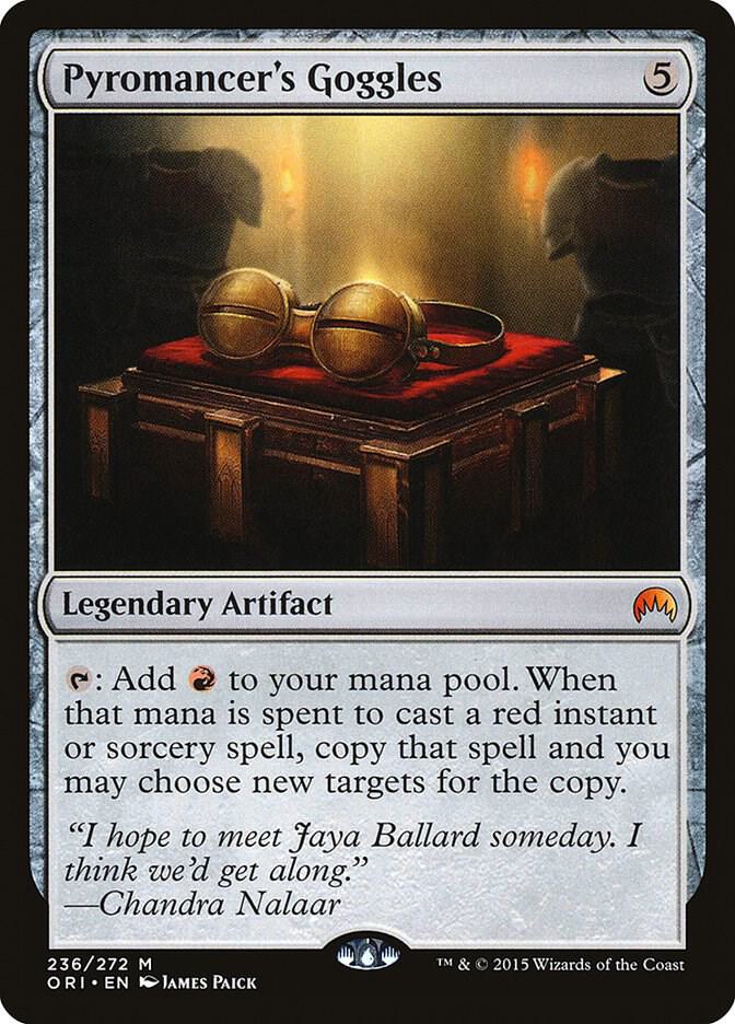Pyromancer's Goggles card image