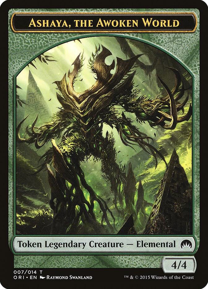 Ashaya, the Awoken World Token card image