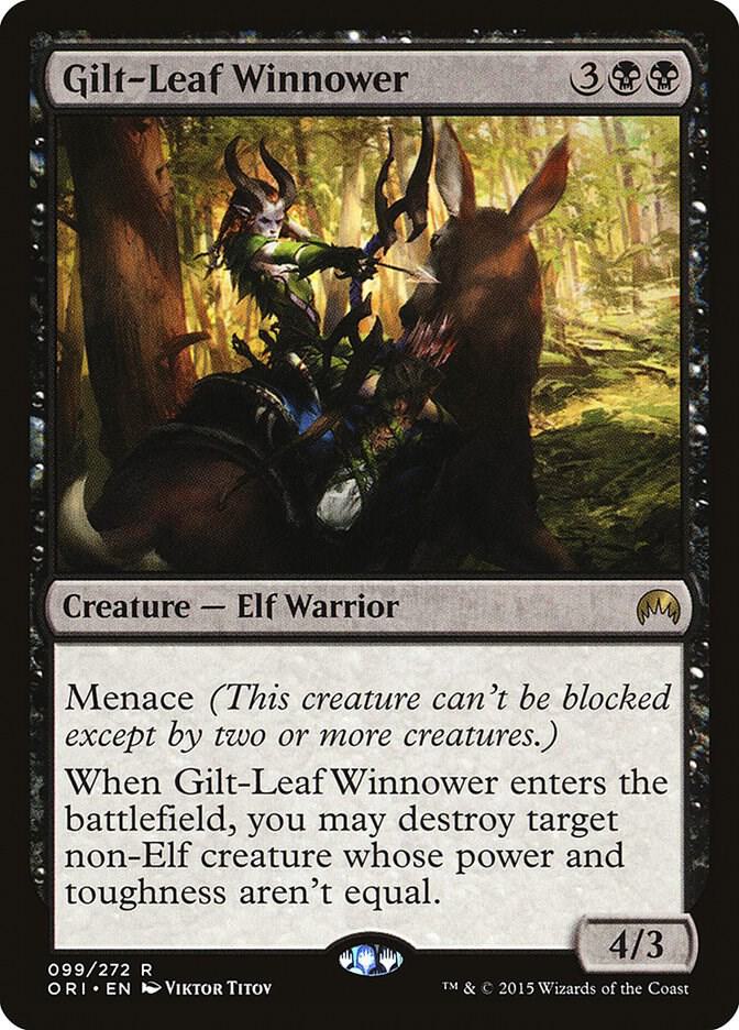 Gilt-Leaf Winnower card image
