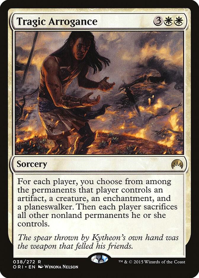 Tragic Arrogance card image
