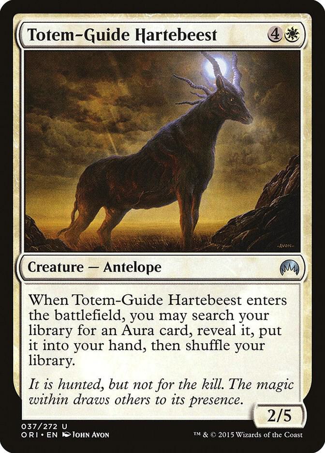 Totem-Guide Hartebeest card image