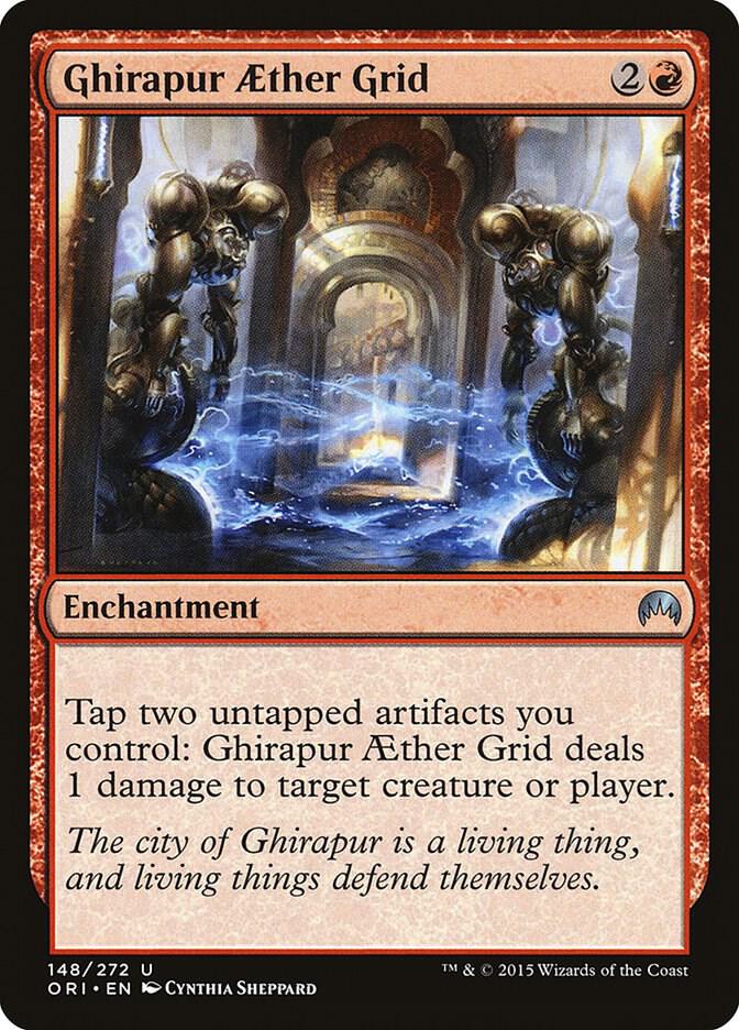 Ghirapur Aether Grid card image