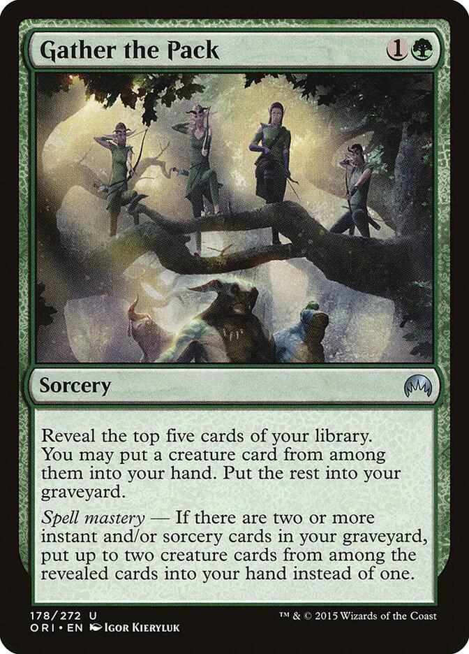 Gather the Pack card image