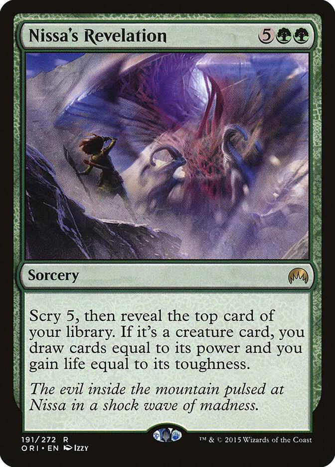 Nissa's Revelation card image