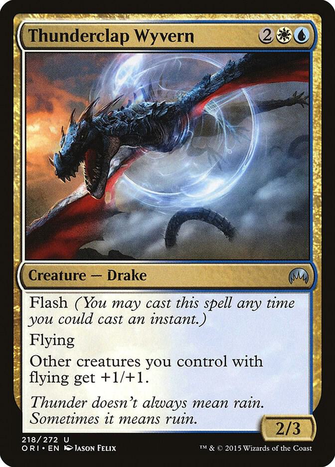 Thunderclap Wyvern card image