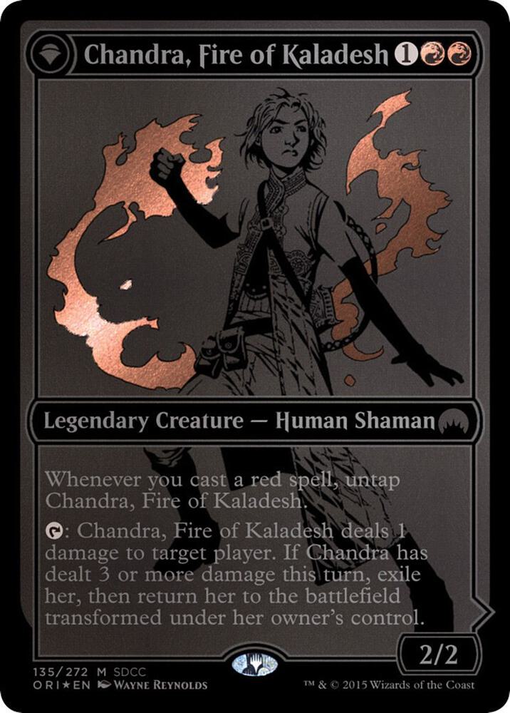 Chandra, Fire of Kaladesh (SDCC 2015 Exclusive) card image