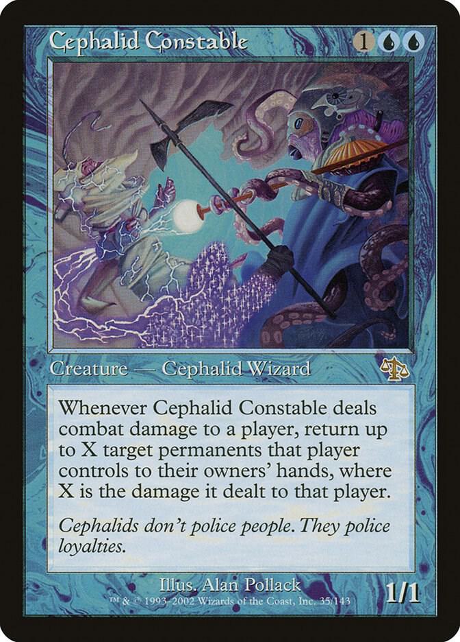 Cephalid Constable card image