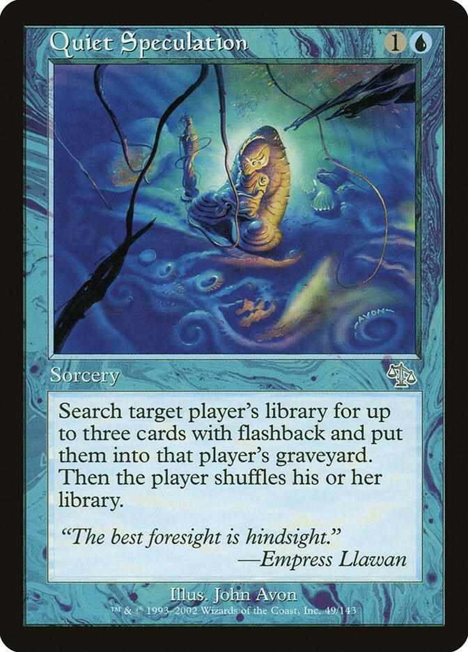 Quiet Speculation card image