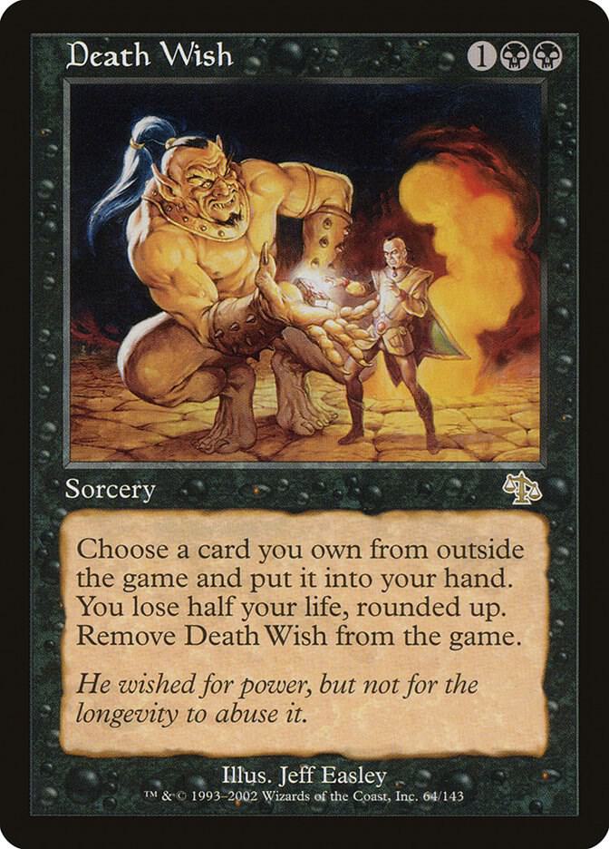 Death Wish card image