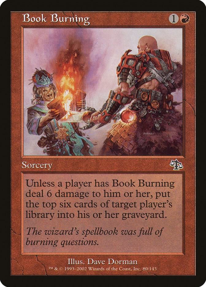 Book Burning card image