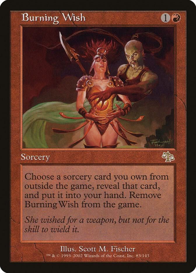 Burning Wish card image