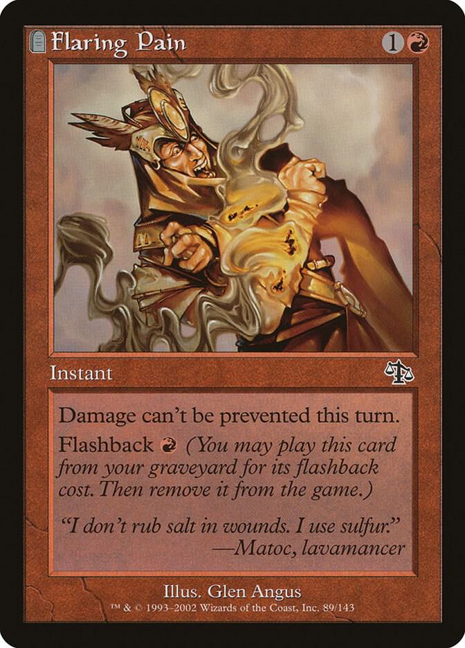 Flaring Pain card image