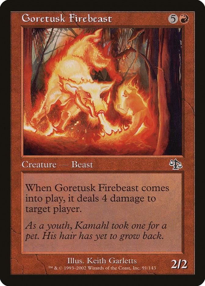 Goretusk Firebeast card image