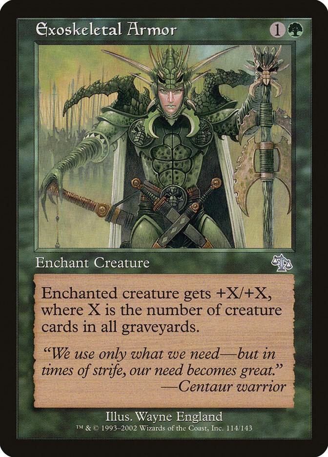 Exoskeletal Armor card image