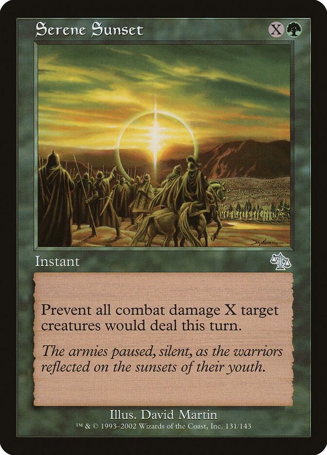 Serene Sunset card image