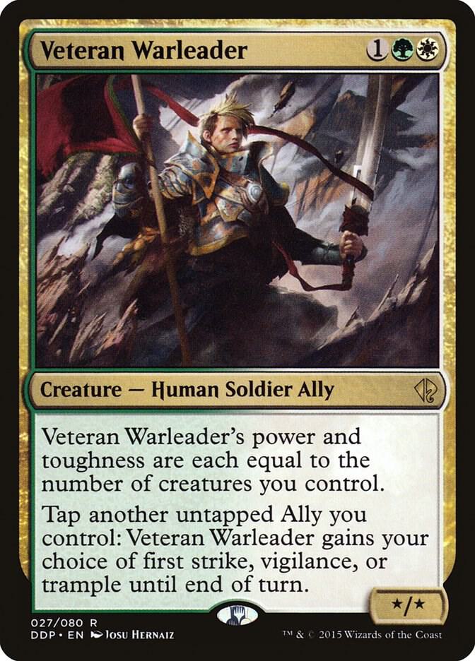Veteran Warleader card image