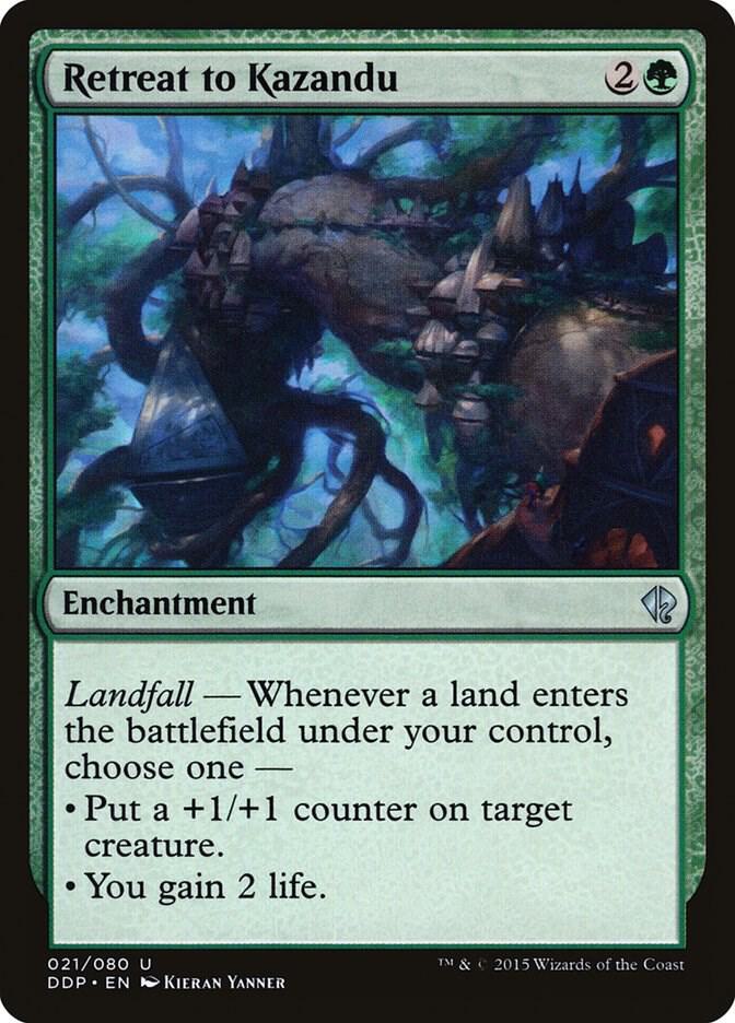 Retreat to Kazandu card image