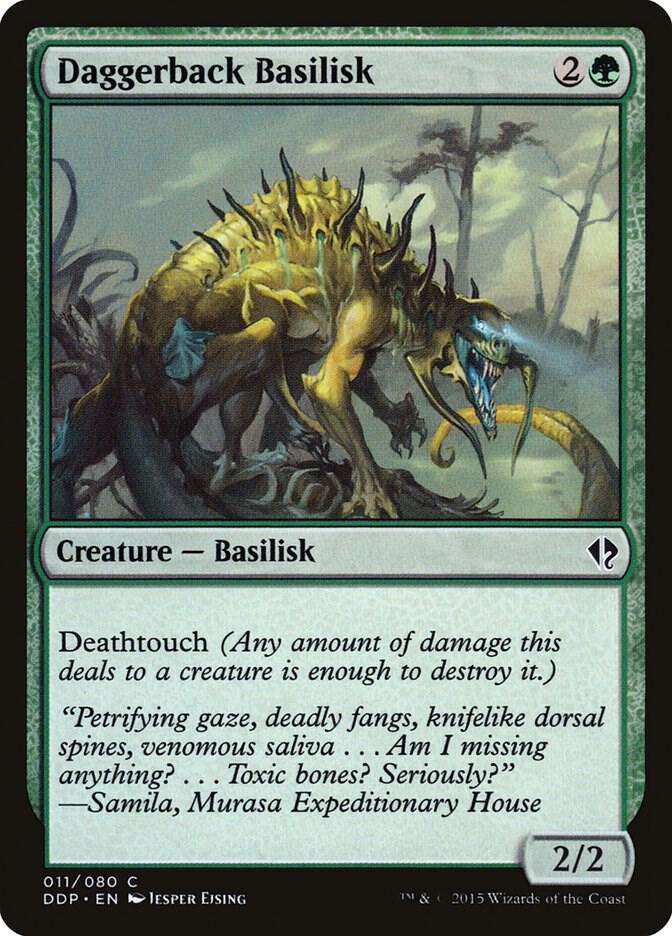 Daggerback Basilisk card image