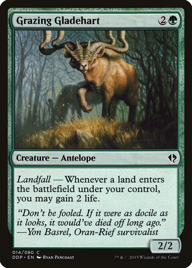 Grazing Gladehart card image