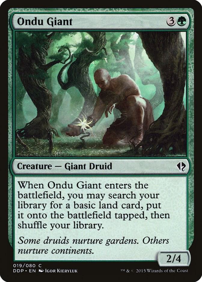 Ondu Giant card image