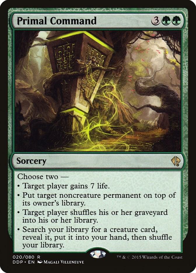Primal Command card image