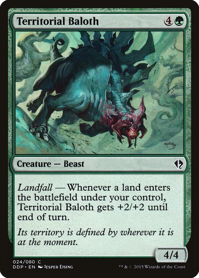 Territorial Baloth card image