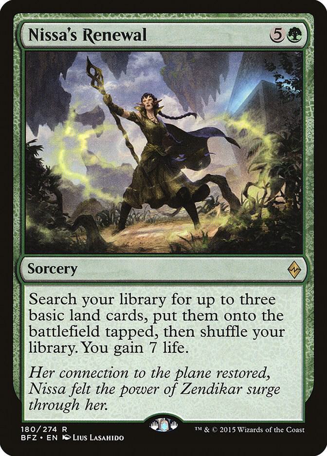 Nissa's Renewal card image