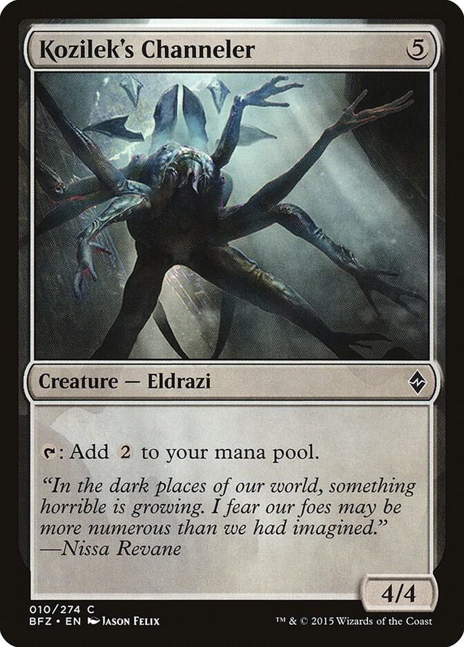 Kozilek's Channeler card image