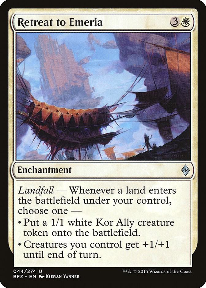 Retreat to Emeria card image