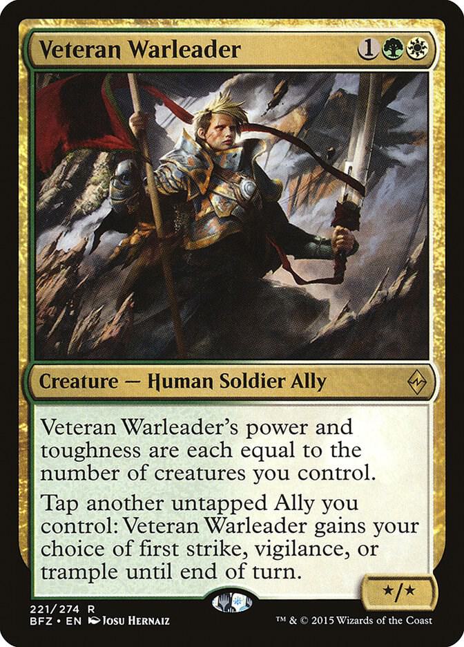 Veteran Warleader card image