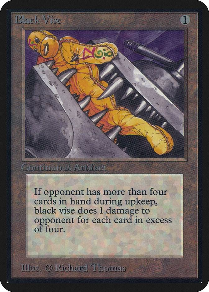 Black Vise card image