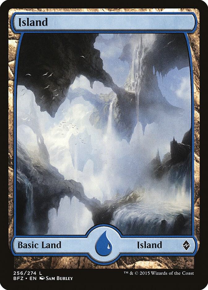 Island (256) - Full Art card image