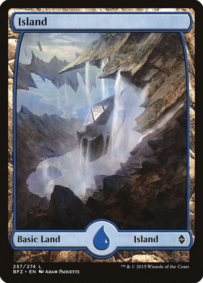Island (257) - Full Art card image