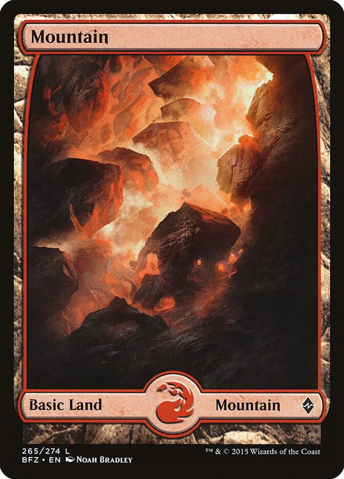 Mountain (265) - Full Art card image