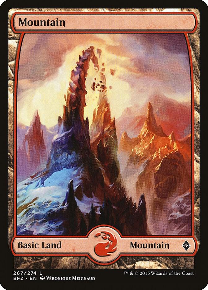Mountain (267) - Full Art card image