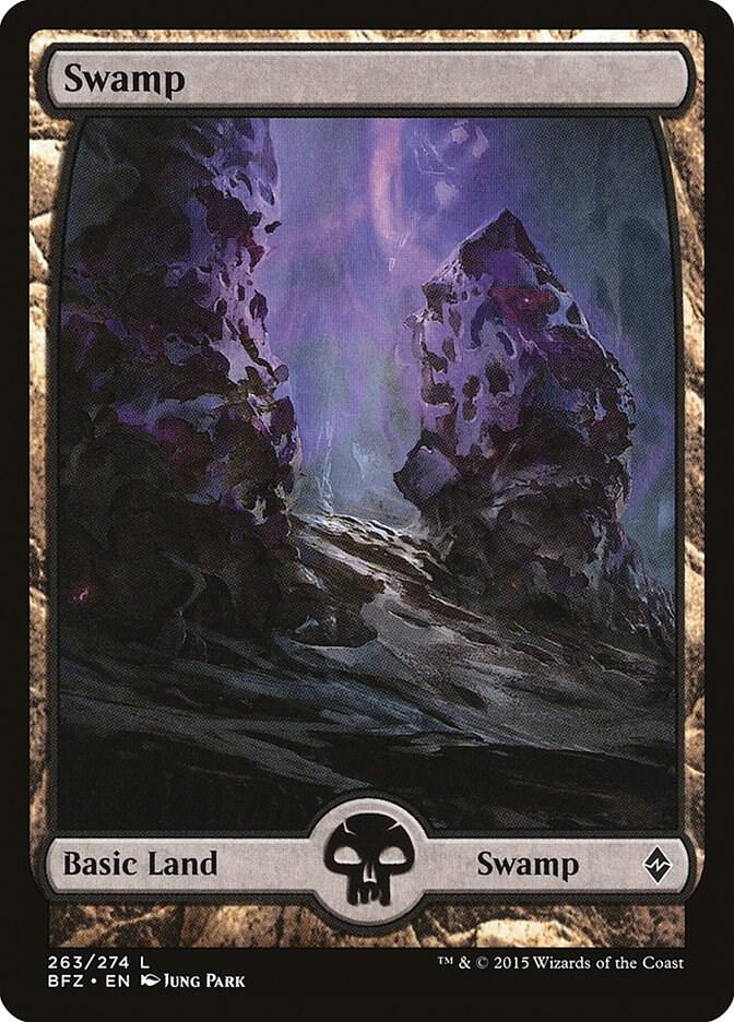 Swamp (263) - Full Art card image