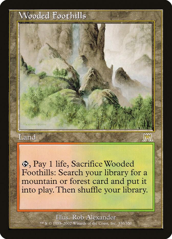 Wooded Foothills card image