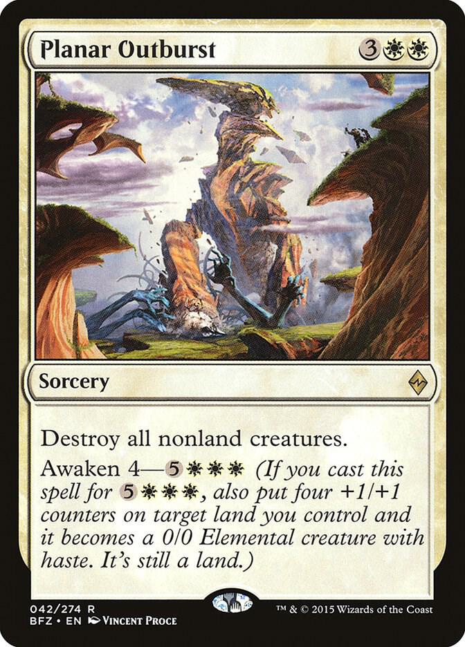 Planar Outburst card image