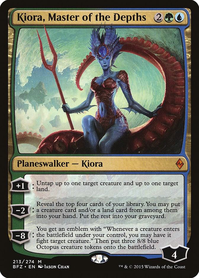 Kiora, Master of the Depths card image