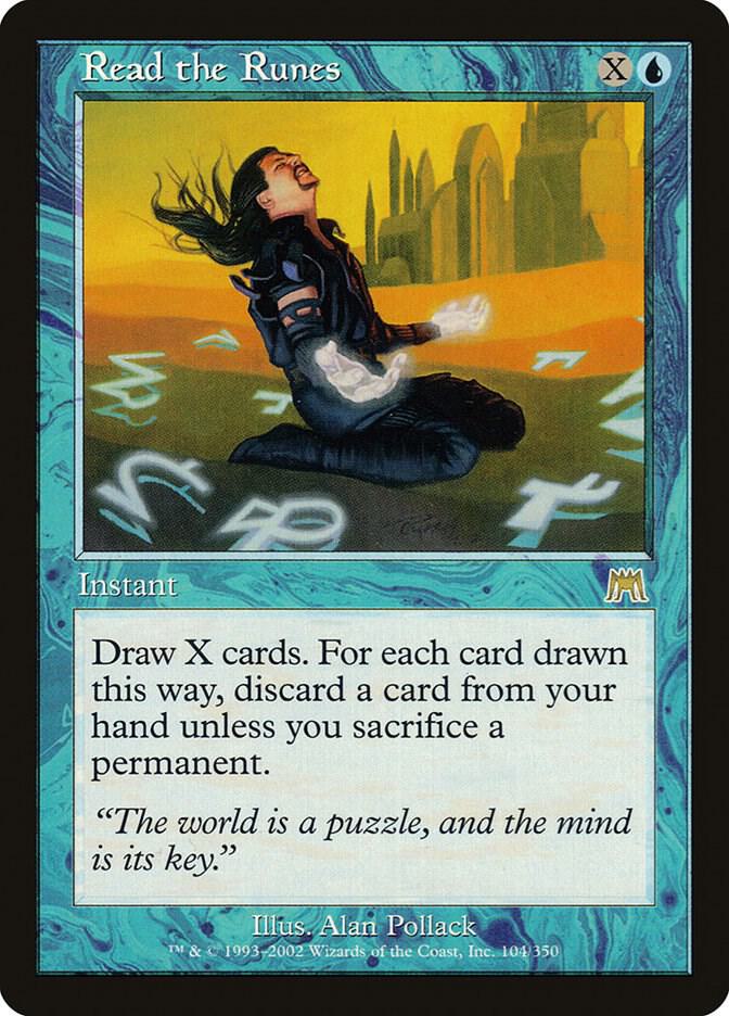 Read the Runes card image