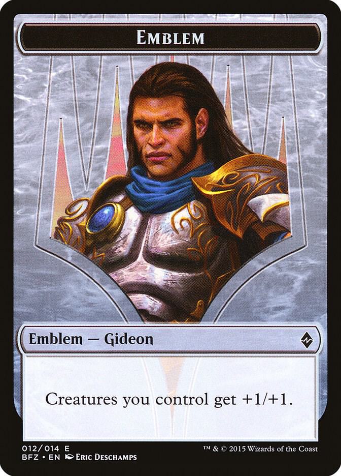 Emblem - Gideon, Ally of Zendikar card image