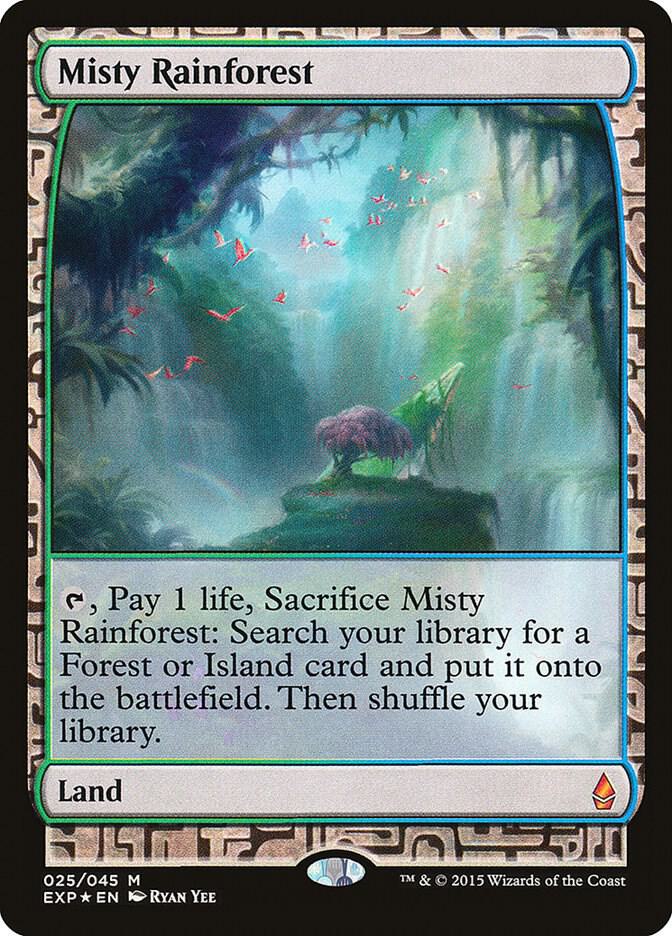 Misty Rainforest card image