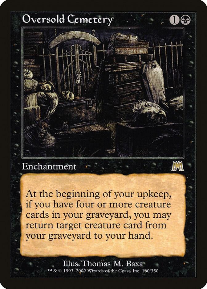 Oversold Cemetery card image